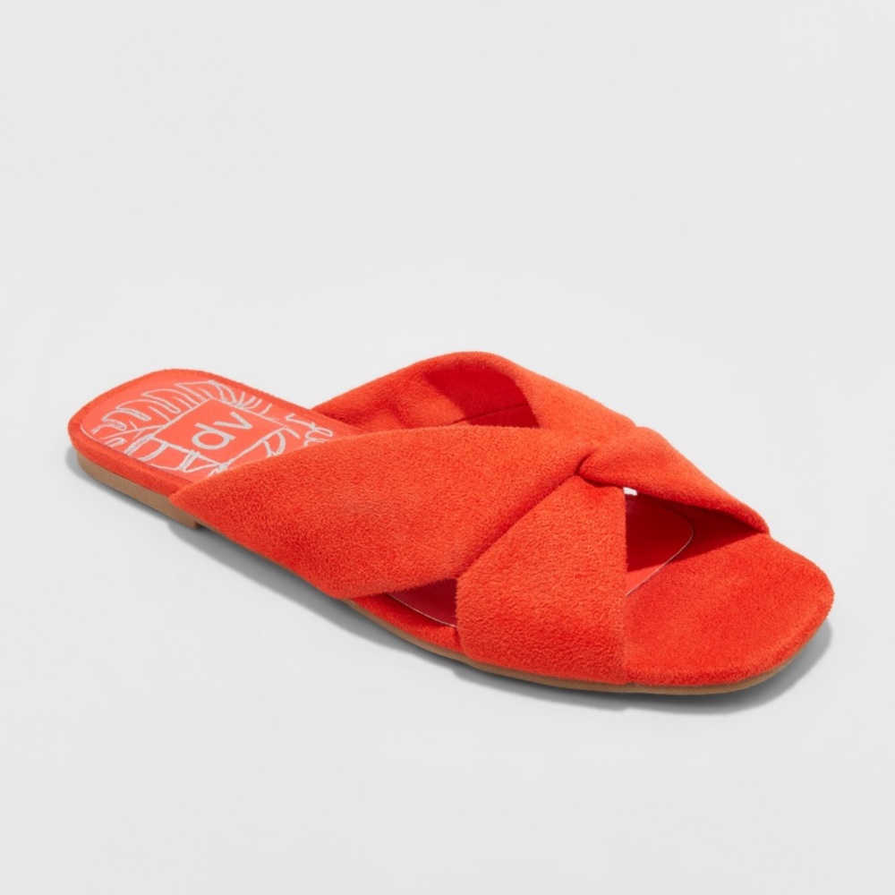 💯Women's Addie Microsuede Knotted Slide Sandals